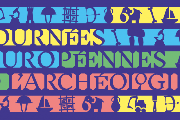 Visuel des Journées de l'archéologie 2022