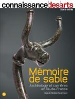 Couverture du hors série de la revue Connaissance des arts consacrée à l'exposition "Mémoire de sable"