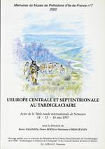 Couverture L’Europe centrale et septentrionale au Tardiglaciaire.