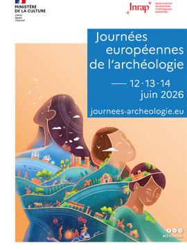 Affiche des Journées européennes de l'archéologie 2026