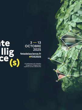 Visuel de l'édition 2025 de la Fête de la Science
