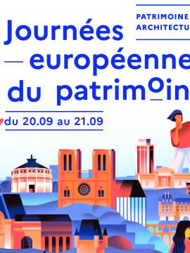 Visuel des Journées du patrimoine 2025