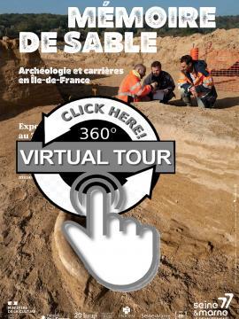 Visuel de l'exposition virtuelle "Mémoire de sable"