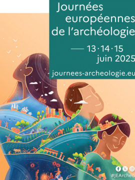 visuel 2025 des Journées européennes de l'Archéologie