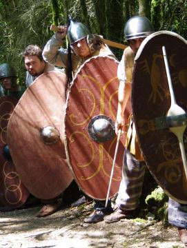 Troupe de reconstitution historique gauloise.