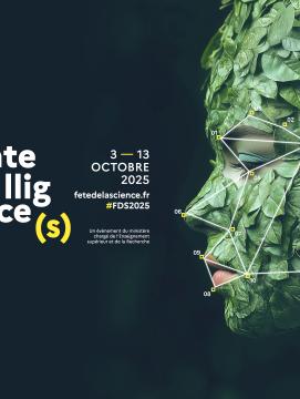 Visuel de l'édition 2025 de la Fête de la Science