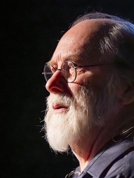 photographie du mythologue Jean-Loïc Le Quellec