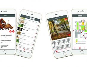 Application mobile de visite du musée.