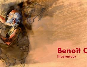 Bannière exposition Benoit Clarys, illustrateur