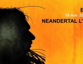 Bannière exposition Neandertal, l'Européen