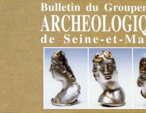 Couverture de la revue intitulée "Mémoirs archéologiques de Seine-et-Marne)