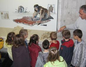 Visite guidée du musée pour des enfants