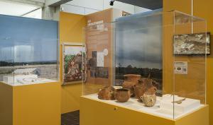 Vue de l'exposition "Mémoire de sable"