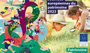 Visuel des Journées européennes du Patrimoine 2022