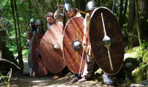 Troupe de reconstitution historique gauloise.