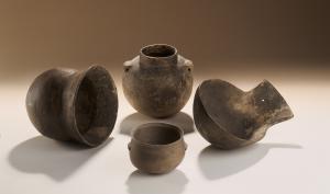 Ensemble de céramiques découvertes sur le site néolithique "Le Haut de Nachères" à Noyen-sur-Seine (77)
