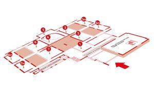 plan des salles du musée