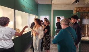 Photographie d'une visite guidée