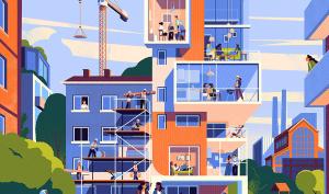 Visuel 2026 des Journées nationales de l'architecture