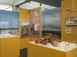 Vue de l'exposition "Mémoire de sable"