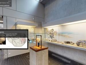 Visite virtuelle du musée de Préhistoire d'Île-de-France