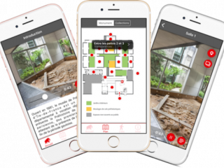 Application de visite du musée.