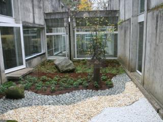 Un des patios du musée.