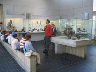 visite guidée du musée avec des enfants