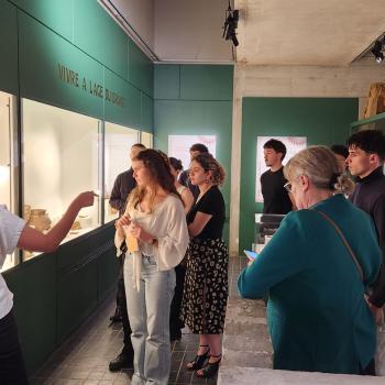 Photographie d'une visite guidée