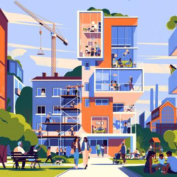 Visuel 2026 des Journées nationales de l'architecture