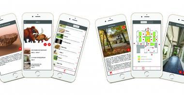 Application mobile de visite du musée.