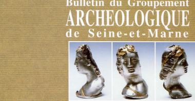 Couverture de la revue intitulée "Mémoirs archéologiques de Seine-et-Marne)