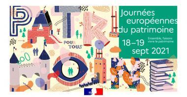 Visuel des Journées européennes du patrimoine 2021