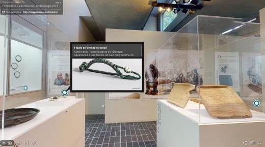 Visite virtuelle de l'exposition "Les Sénons. Archéologie & Histoire d'un peuple gaulois"