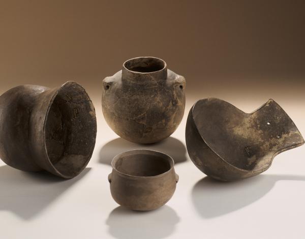 Ensemble de céramiques découvertes sur le site néolithique "Le Haut de Nachères" à Noyen-sur-Seine (77)