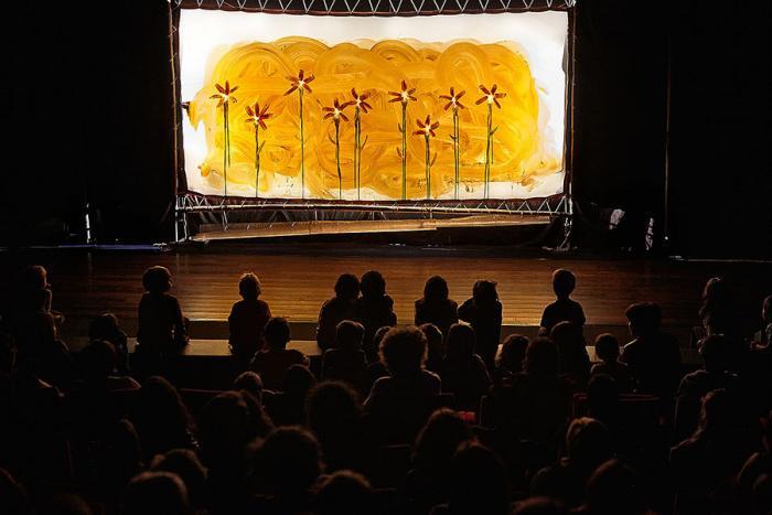 Vue depuis la salle du spectacle "Tierra Efimera"