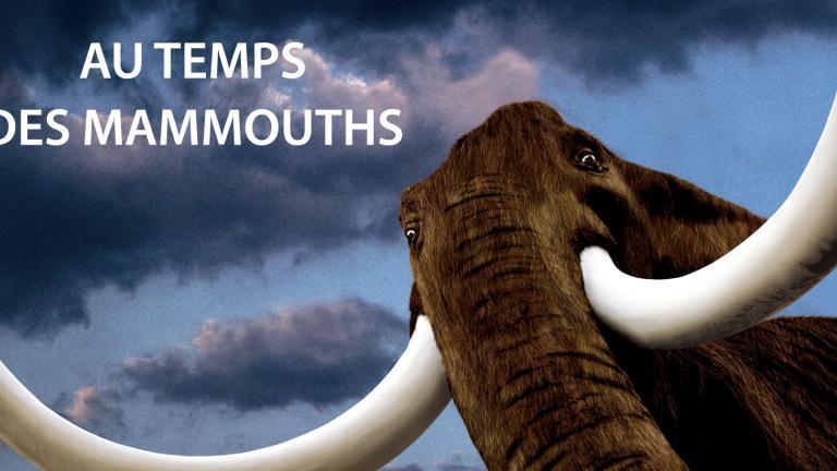 Bannière exposition Au temps des mammouths