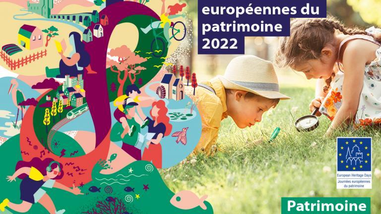 Visuel des Journées européennes du Patrimoine 2022