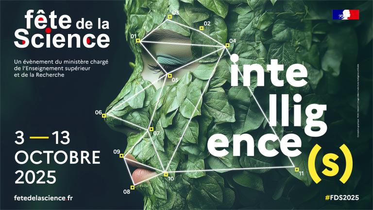 Visuel de l'édition 2025 de la Fête de la Science