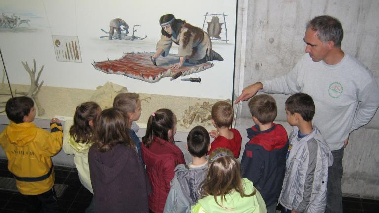 Visite guidée du musée pour des enfants