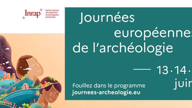 visuel 2025 des Journées européennes de l'Archéologie