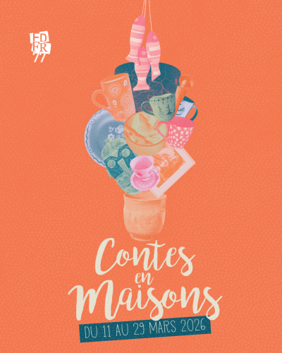 Affiche du festival "Contes en maisons"