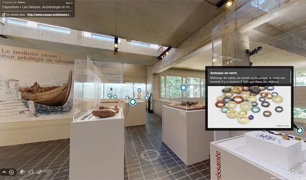 Vignette visite virtuelle de l'exposition Les Sénons.